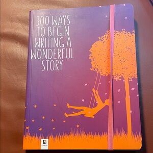 Hinkler Vibrant Purple and Orange Writing Journal